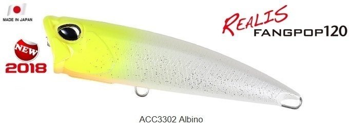 Duo Realis Fangpop 120 / ACC3302 Albino