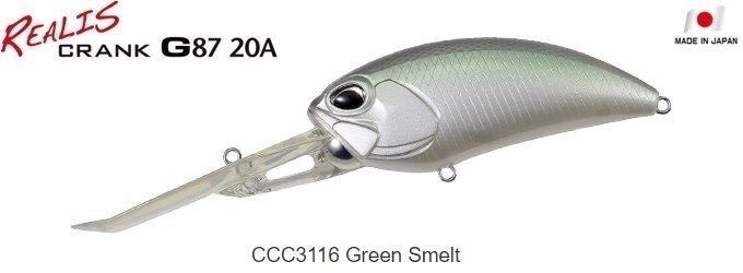 Duo Realis Crank G87 20A CCC3116 Green Smelt