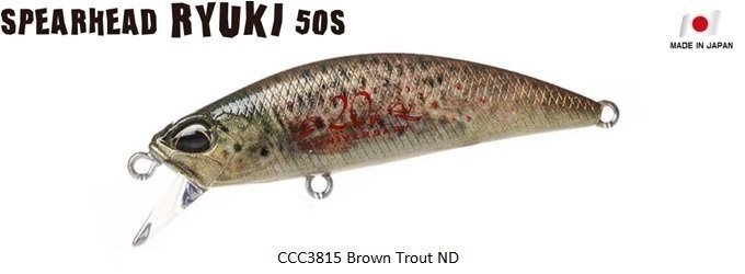 Duo Spearhead Ryuki 50S CCC3815 / Brown Trout ND