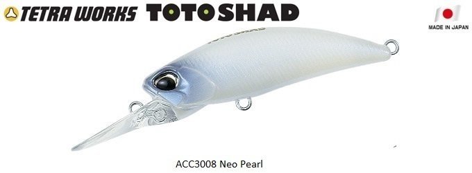 Duo Tetra Works Toto Shad 48S ACC3008 / Neo Pearl