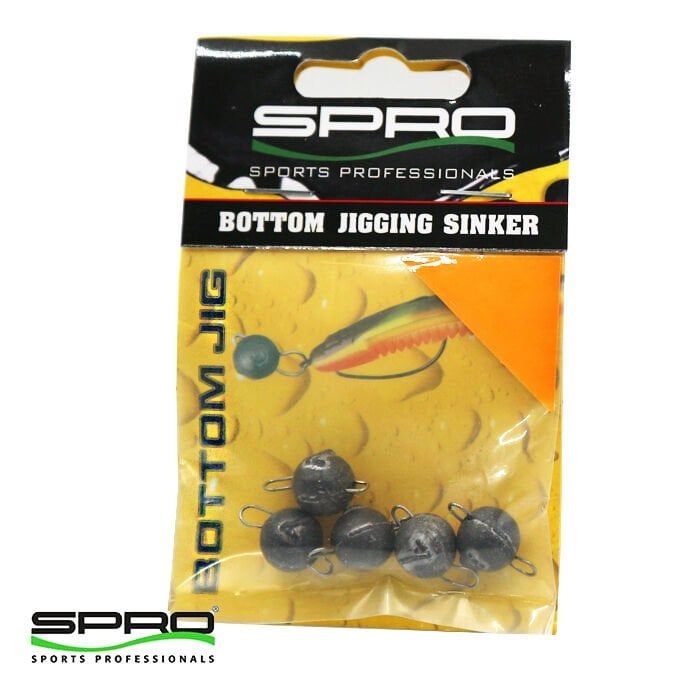 SPRO Rigged Bottom Jigging Siyah 7G #5