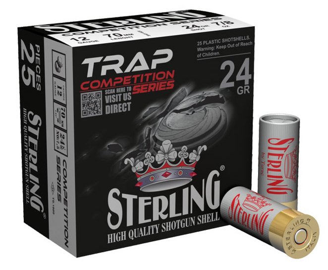 STERLING 24 GR. NO:7,5 TRAP FİŞEĞİ - 12 CAL.