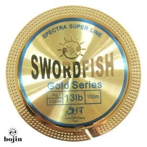 BOJIN Gold Swordfish Metal Kutu Misina 100m-0.23