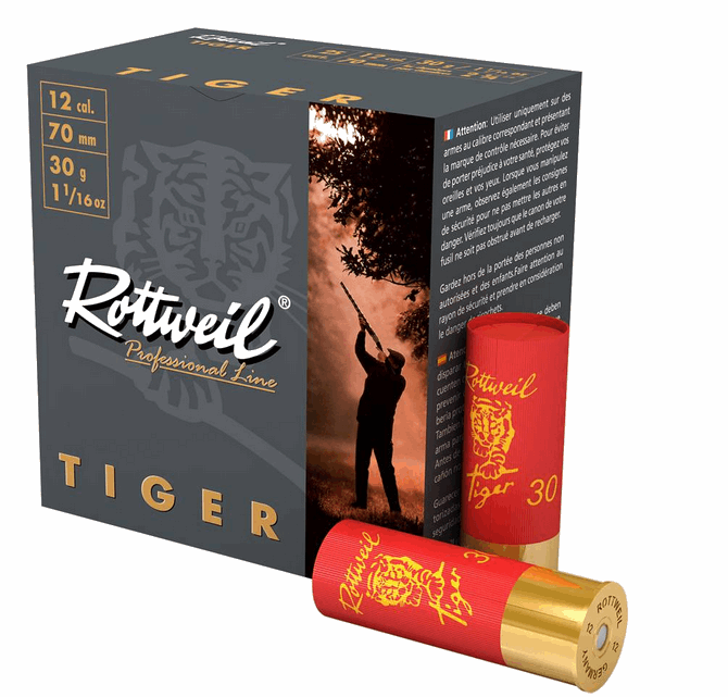 ROTTWEIL TIGER 30 GR. AV FİŞEĞİ - 12 CAL.