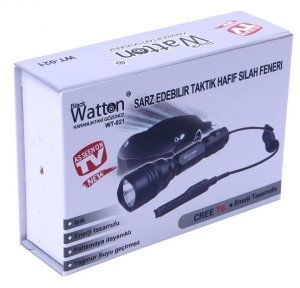 WATTON WT-021 EL & TÜFEK FENERİ