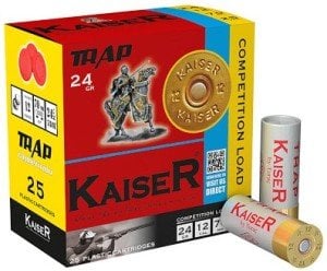 KAISER 24 GR. NO:7,5 TRAP FİŞEĞİ - 12 CAL.