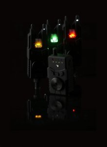 Prologic Custom SMX MKII Bite Alarm Set 3+1 Red/Green/Yellow