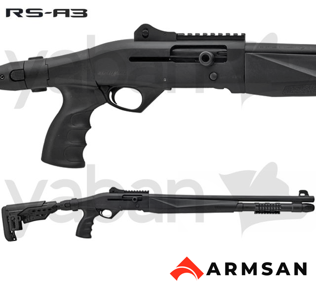 ARMSAN ARMTAC RS-A3 TELESKOPİK YARI OTOMATİK AV TÜFEĞİ