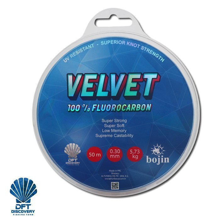 DFT Bojin Velvet Fluorocarbon 50 m 0.30 mm Misina