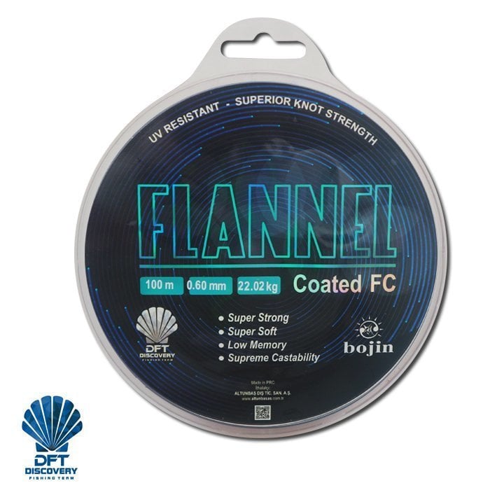 DFT Bojin Flannel Fluorocarbon100 m 0.60 mm Misina