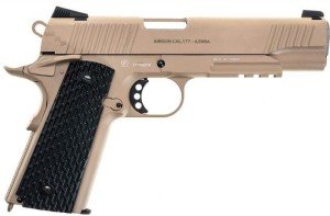 CYBERGUN SWISS ARMS 1911 MILITARY BLOWBACK HAVALI TABANCA