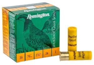 REMINGTON (ITALY) SHURSHOT GAME LOAD 28 GR. AV FİŞEĞİ - 20 CAL.