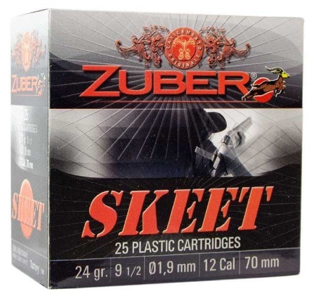 ZUBER 24 GR. NO:9,5 SKEET FİŞEĞİ - 12 CAL.