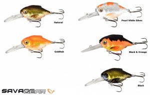 Savage gear 3D Crucian Crank 6,4 cm 23 gr SF DR Suni Yem