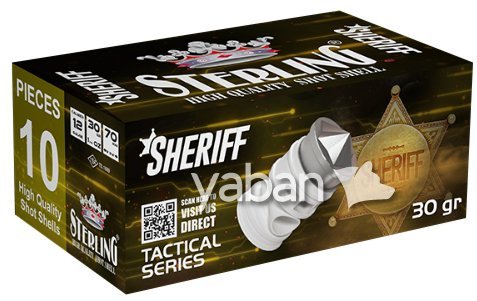 STERLING SHERIFF TEK KURŞUN - 12 CAL.