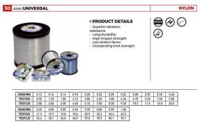 ASSO 1000 MT UNIVERSAL BOBİN MİSİNA