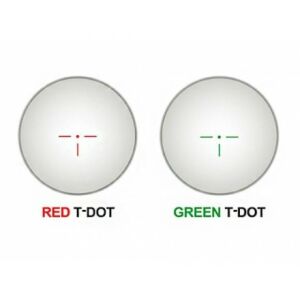 UTG T4IETDQ PRISMATIC RED/GREEN T-DOT