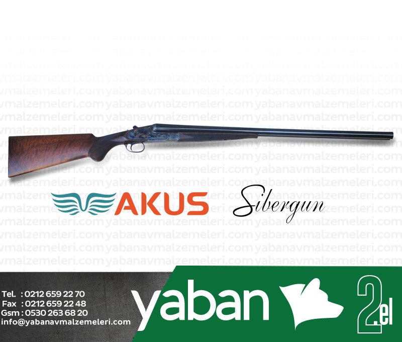 AKUS SIBERGUN ESTATE PRESTIGE ÇİFTE AV TÜFEĞİ / 2.EL