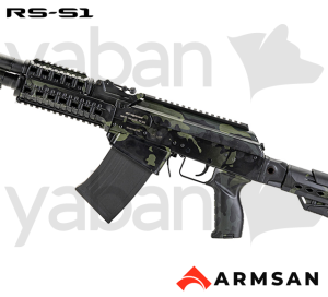 ARMSAN ARMTAC RS-S1 CAMO MULTICAM BLACK TELESKOPİK ŞARJÖRLÜ AV TÜFEĞİ