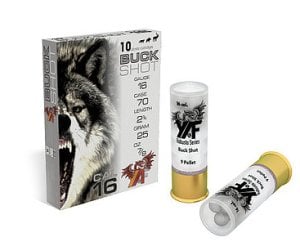 YAF 9 PELLET BUCKSHOT - 16 CAL.