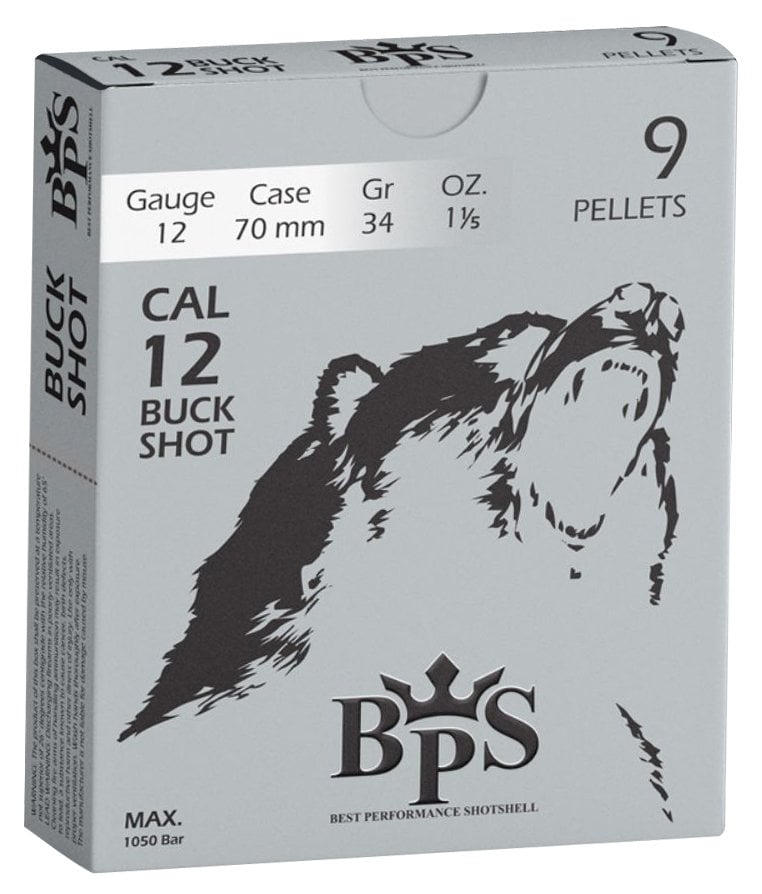 BPS BUCKSHOT 11/0 9 PELLETS - 12 CAL.