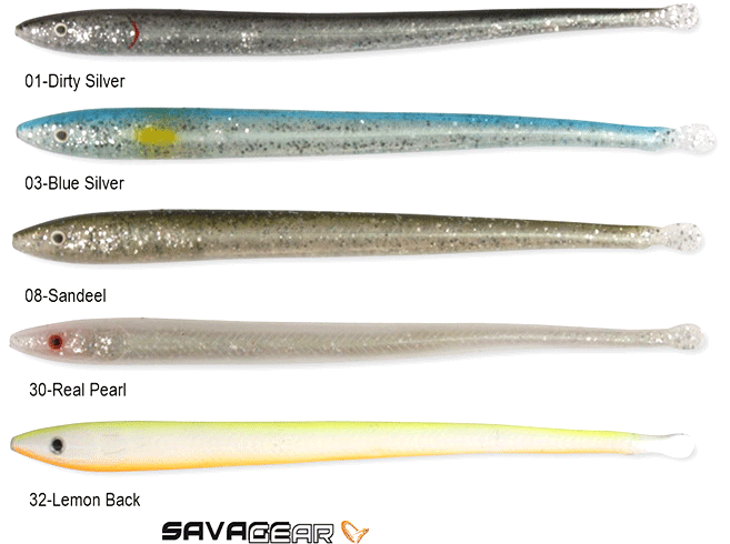 Savage gear LB Sandeel Slug 16.5 cm 5 Adet Suni Yem