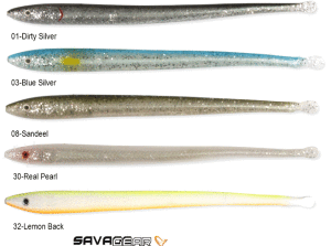 Savage gear LB Sandeel Slug 14 cm 6 Adet Suni Yem