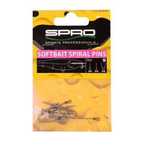 SPRO Softbait Pin Asorti  Klips 10 lu Paket 1/9