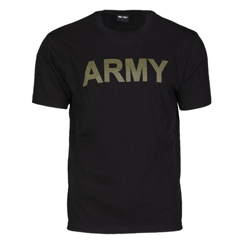 MIL-TEC STURM ARMY SİYAH T-SHIRT