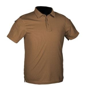 MIL-TEC STURM QUICK DRY POLO COYOTE T-SHIRT