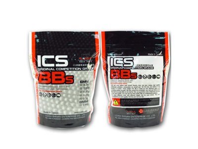 ICS 6 MM AIRSOFT BBS SIYAH 0.2G 3500 ADET