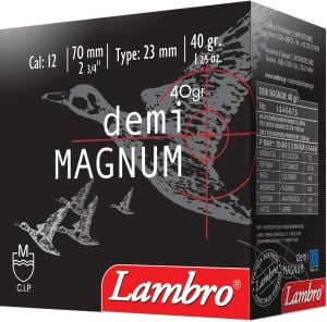 LAMBRO DEMI MAGNUM 40 GR. AV FİŞEĞİ - 12 CAL.