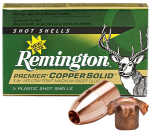 REMINGTON (USA) PREMIER COPPER SOLID SABOT TEK KURŞUN - 12 CAL.