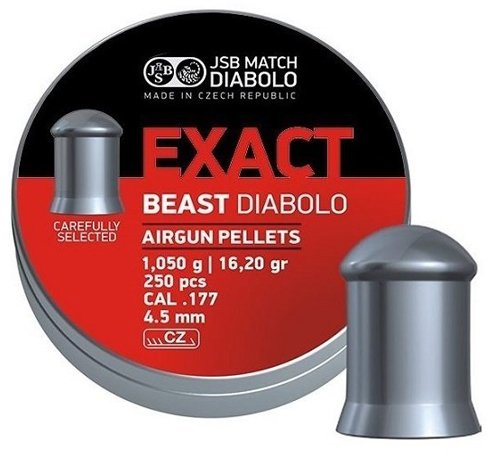 JSB EXACT BEAST DIABOLO 16.20 GRAIN 4,52 MM SAÇMA / 250 ADET