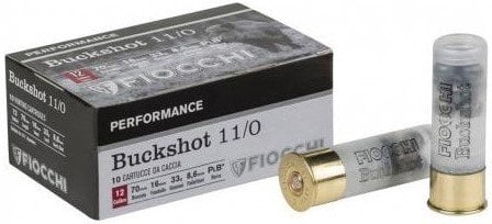 FIOCCHI BUCKSHOT 11/0 9 PELLETS - 12 CAL.