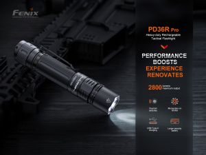 FENIX PD36R 2800 LÜMEN PRO ŞARJ EDİLEBİLİR EL FENERİ