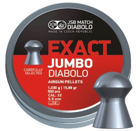 JSB EXACT JUMBO DIABOLO 15.89 GRAIN 5,52 MM SAÇMA / 500 ADET