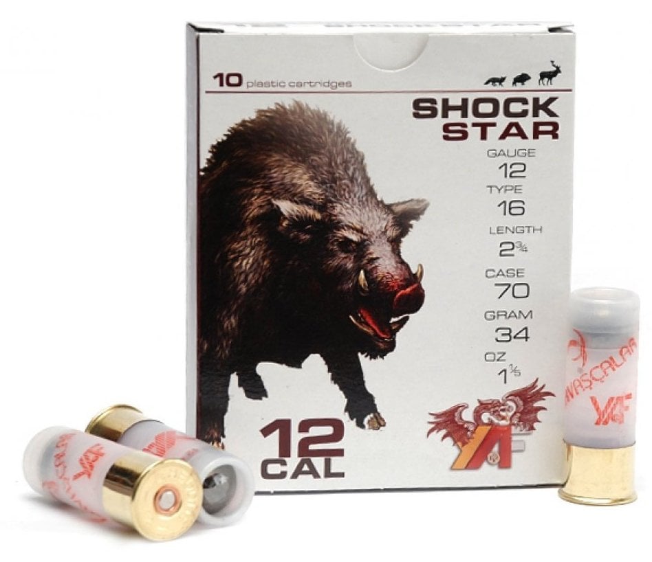 YAF SHOCK STAR SLUG TEK KURŞUN - 12 CAL.