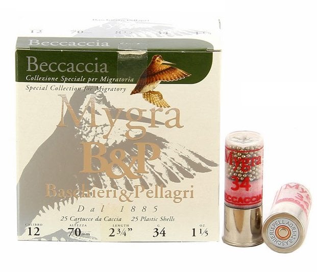 B&P MYGRA BECCACCIA 34 GR. AV FİŞEĞİ - 12 CAL.