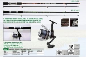 Lineaeffe Extreme 210cm+20 lik Makine Spin Seti