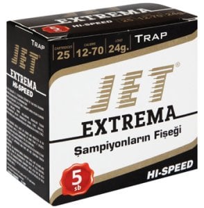 JET EXTREMA 24 GR. NO:7,5 TRAP FİŞEĞİ - 12 CAL.