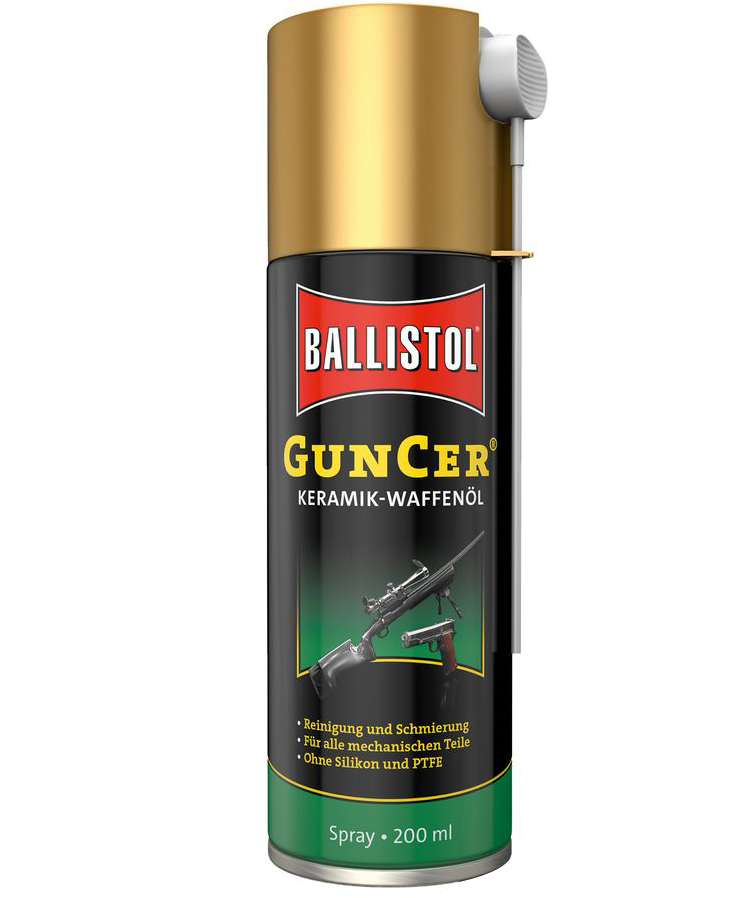 BALLISTOL GUNCER SERAMİK KATKILI 200 ML PROFESYONEL SİLAH YAĞI