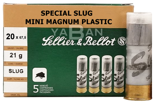 SELLIER & BELLOT SPECIAL SLUG TEK KURŞUN - 20 CAL.