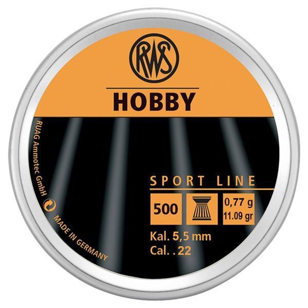 RWS HOBBY 0,77 GRAM 5,5 MM SAÇMA 500 ADET