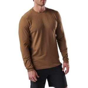 5.11 PT-R CHARGE LONG SLEEVE 2.0 BROWN SHIRT