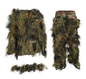 MIL-TEC STURM WOODLAND GHILLIE GİZLENME KAMUFLAJI (TAKIM)