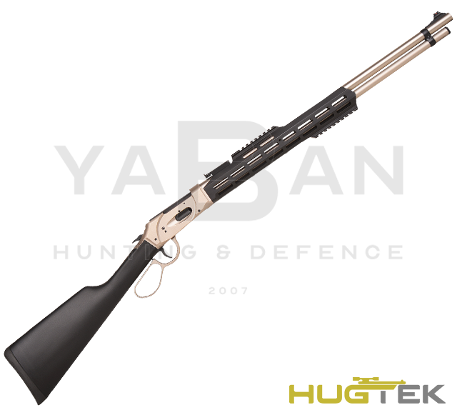 HUĞTEK LVRST TACTICAL SİYAH-NIKEL LEVER ACTION AV TÜFEĞİ