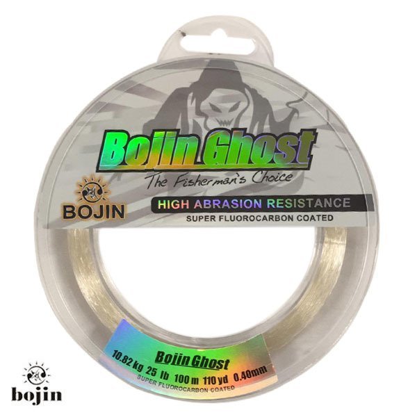 BOJIN Ghost Fluorocarbon 25Lb 100 m 0.40 mm Misina