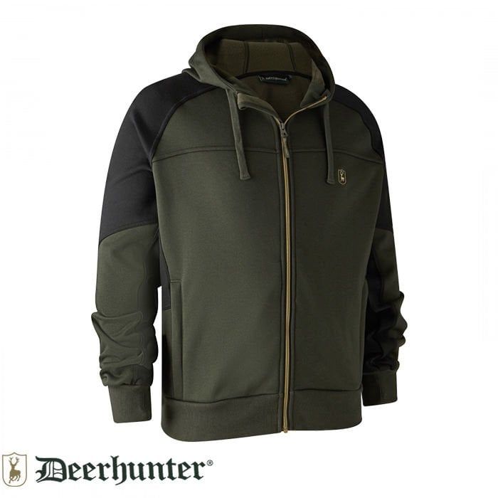 DEER HUNTER Rogaland Şapkalı Yeşil Sweat S