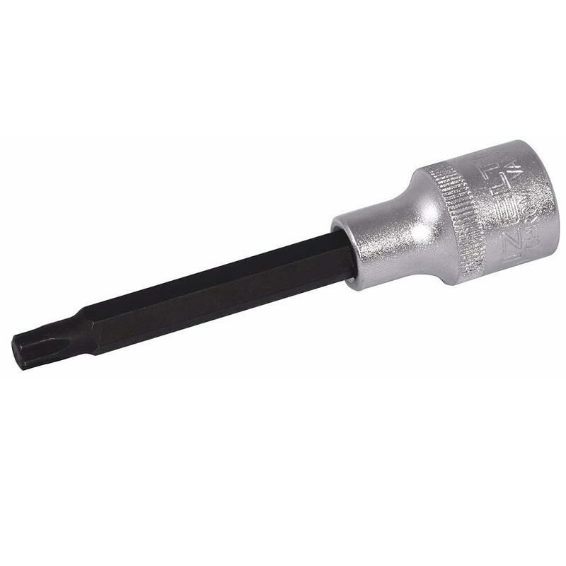 İzeltaş T45 100mm Uzun Torx Uçlu Lokma